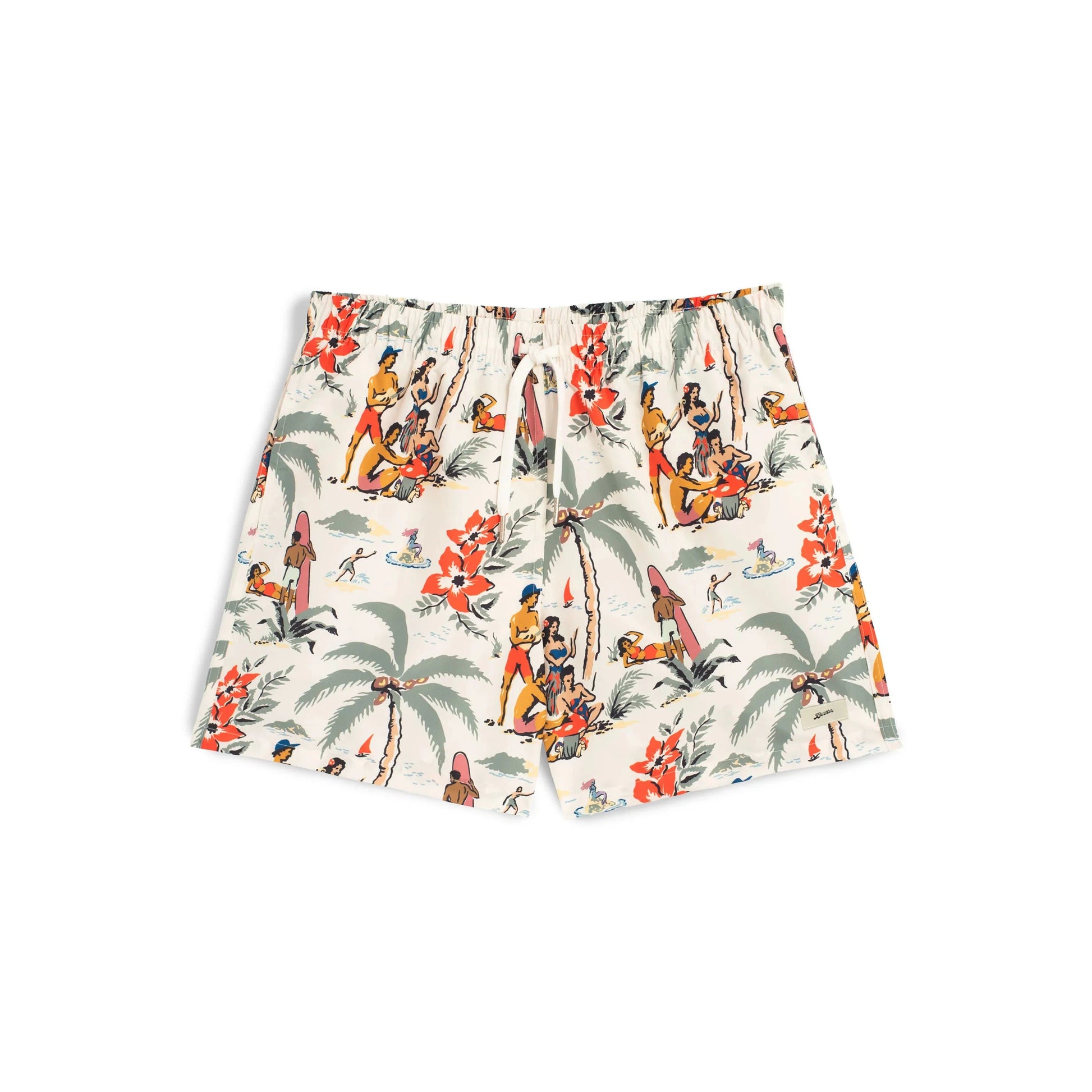 Trippin Beach Swim Trunk-Bather-1000 Palms