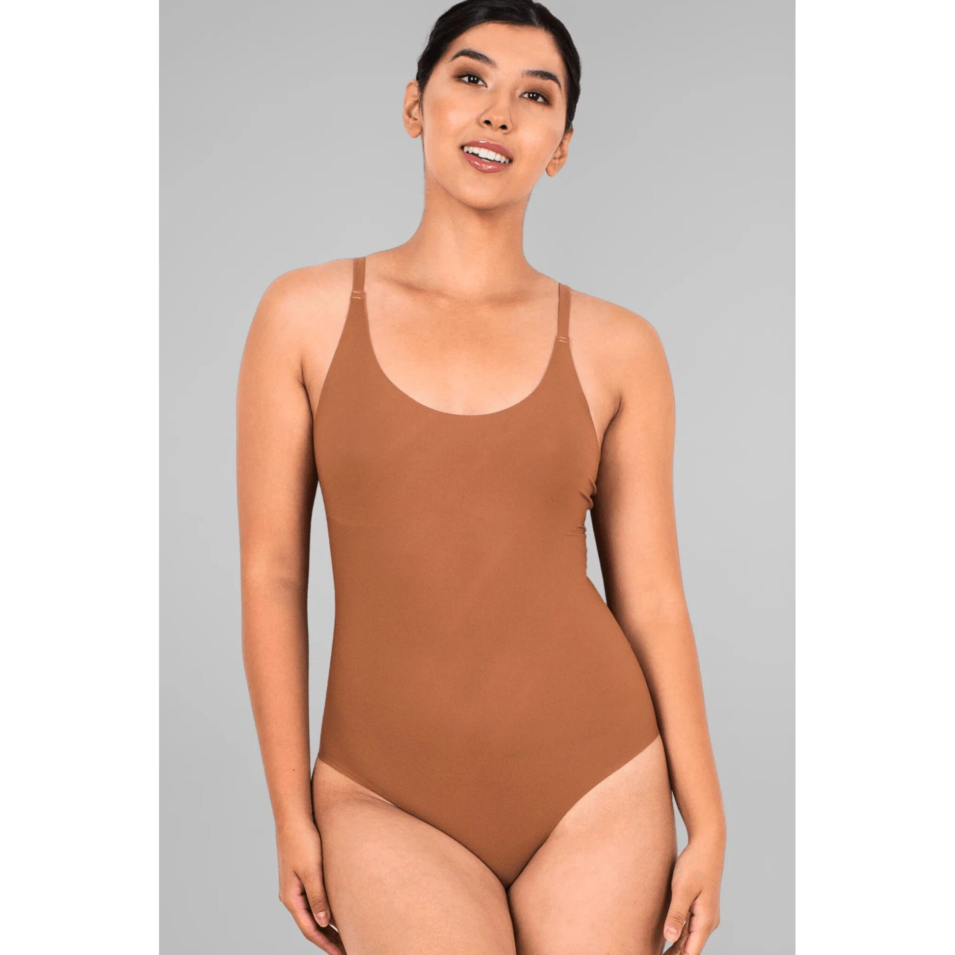 No Show Bodysuit-Siella-1000 Palms