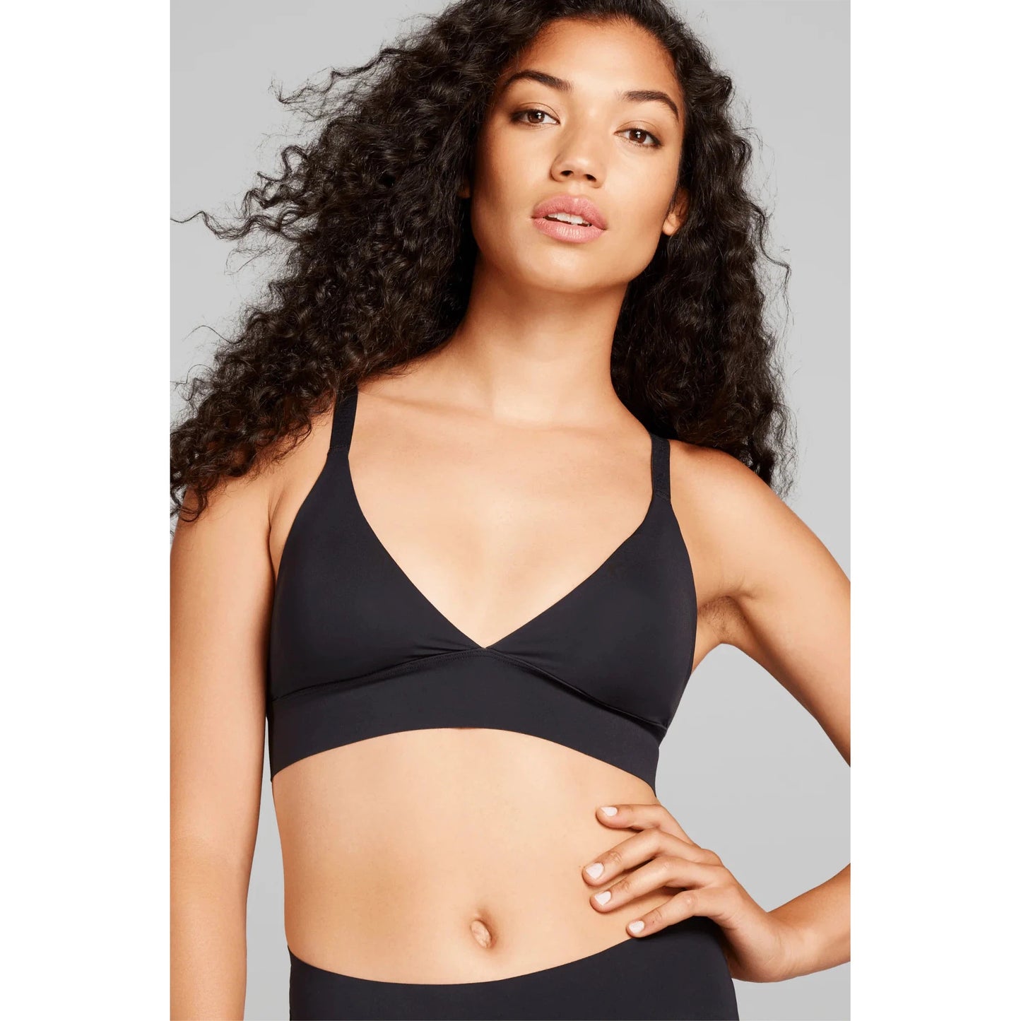 No Show Triangle Bra-Siella-1000 Palms