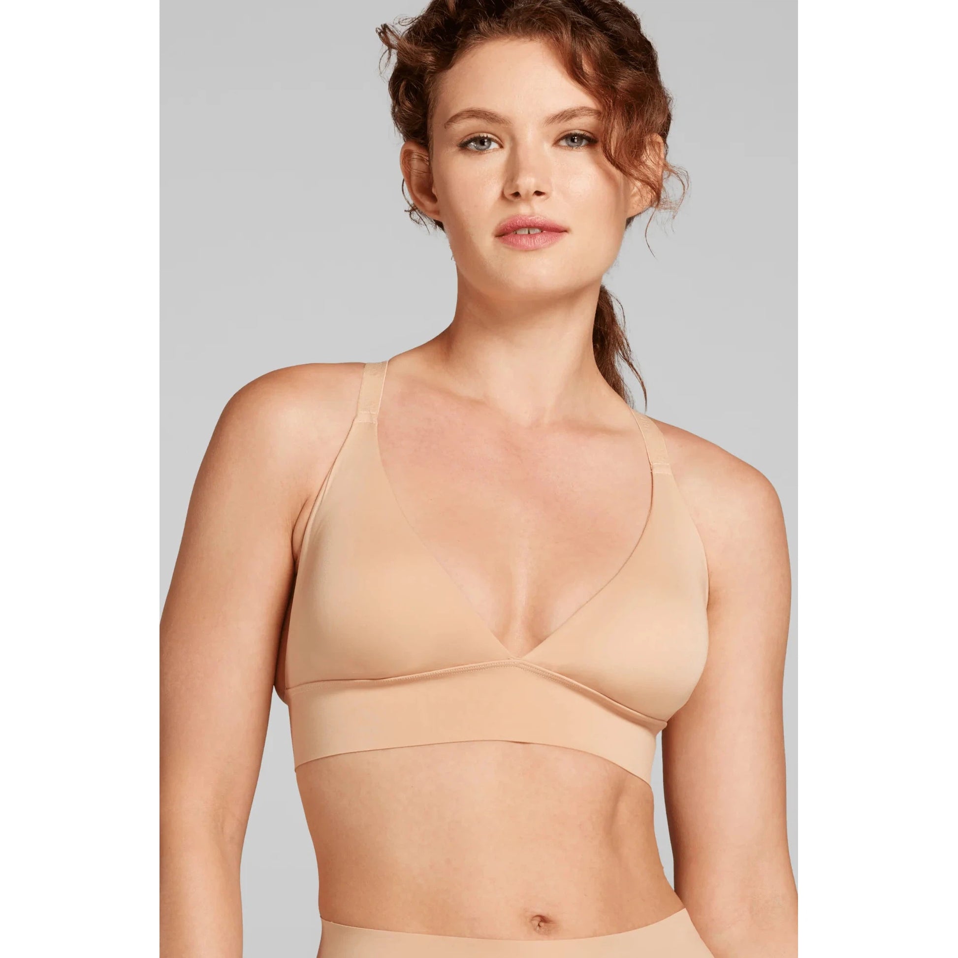 No Show Triangle Bra-Siella-1000 Palms