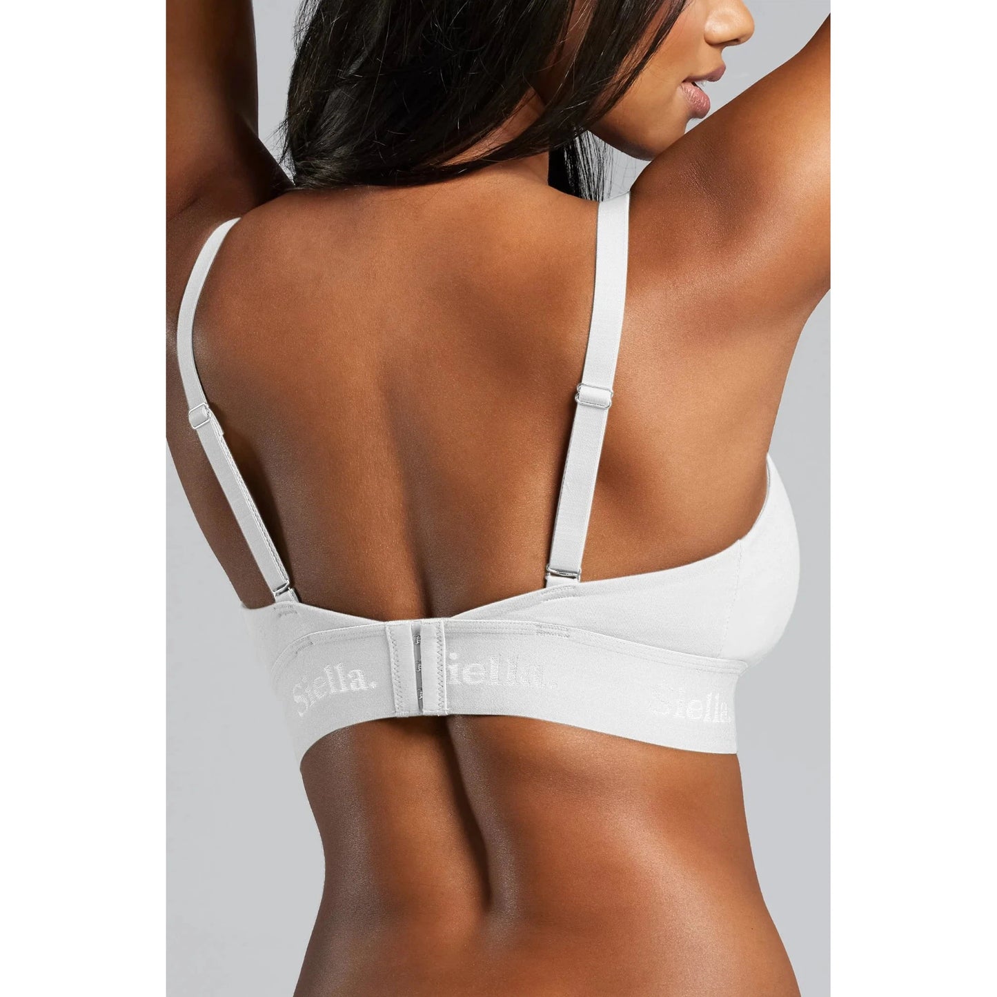 Organic Cotton Triangle Padded Bra-Siella-1000 Palms