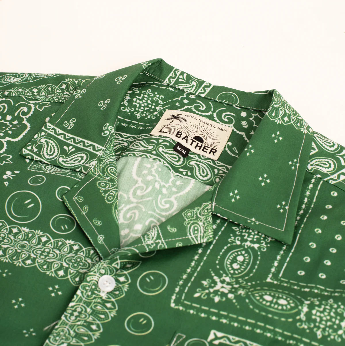 Bandana Camp Shirt-Bather-1000 Palms