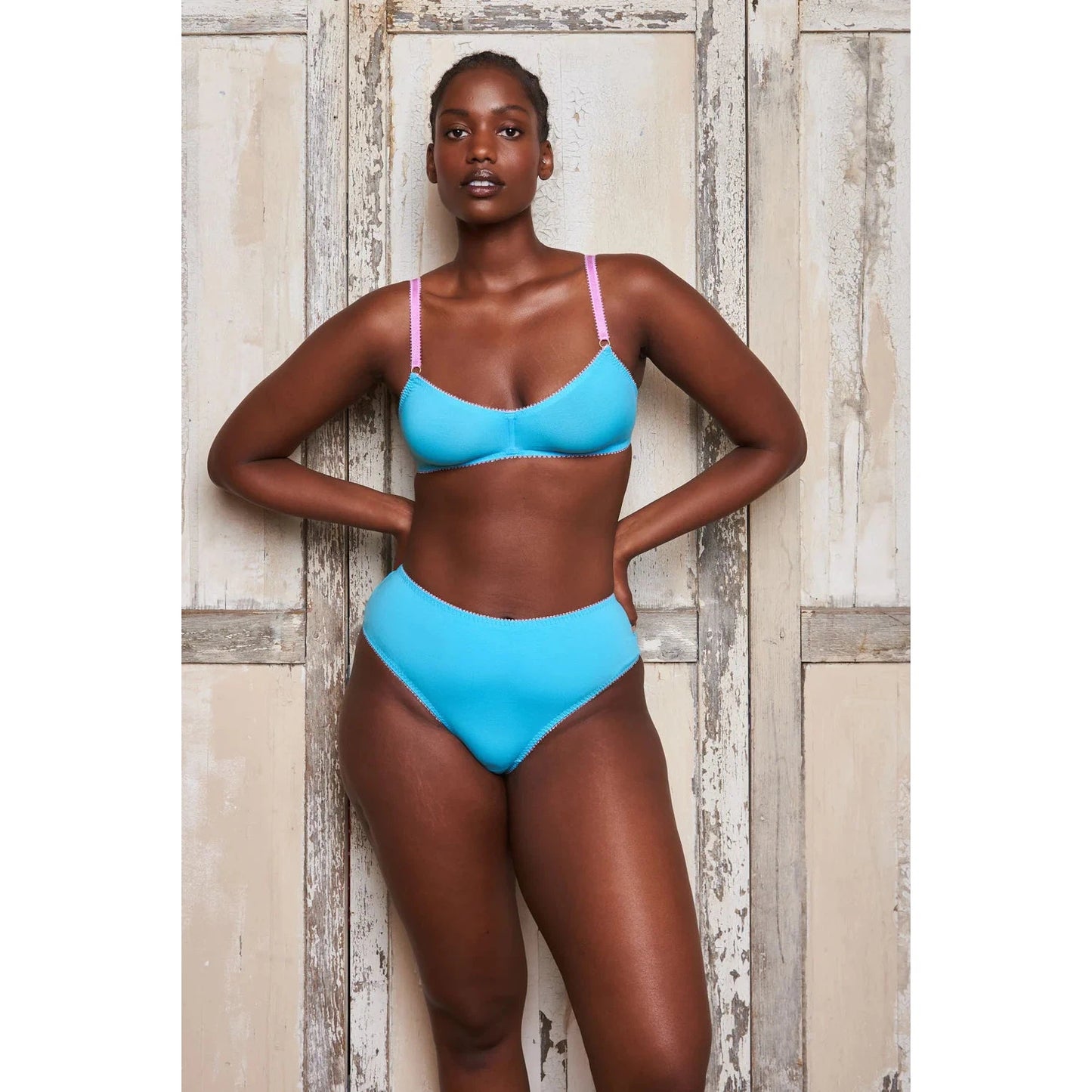 Peony Organic Cotton Soft Bra-Dora Larsen-1000 Palms