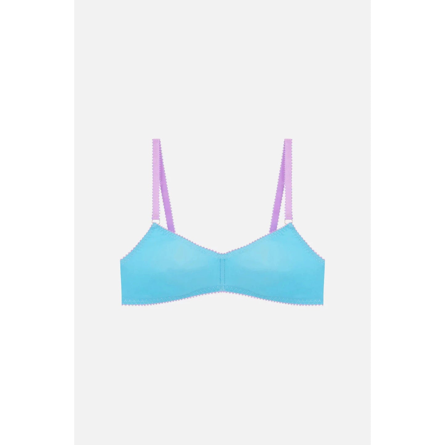 Peony Organic Cotton Soft Bra-Dora Larsen-1000 Palms