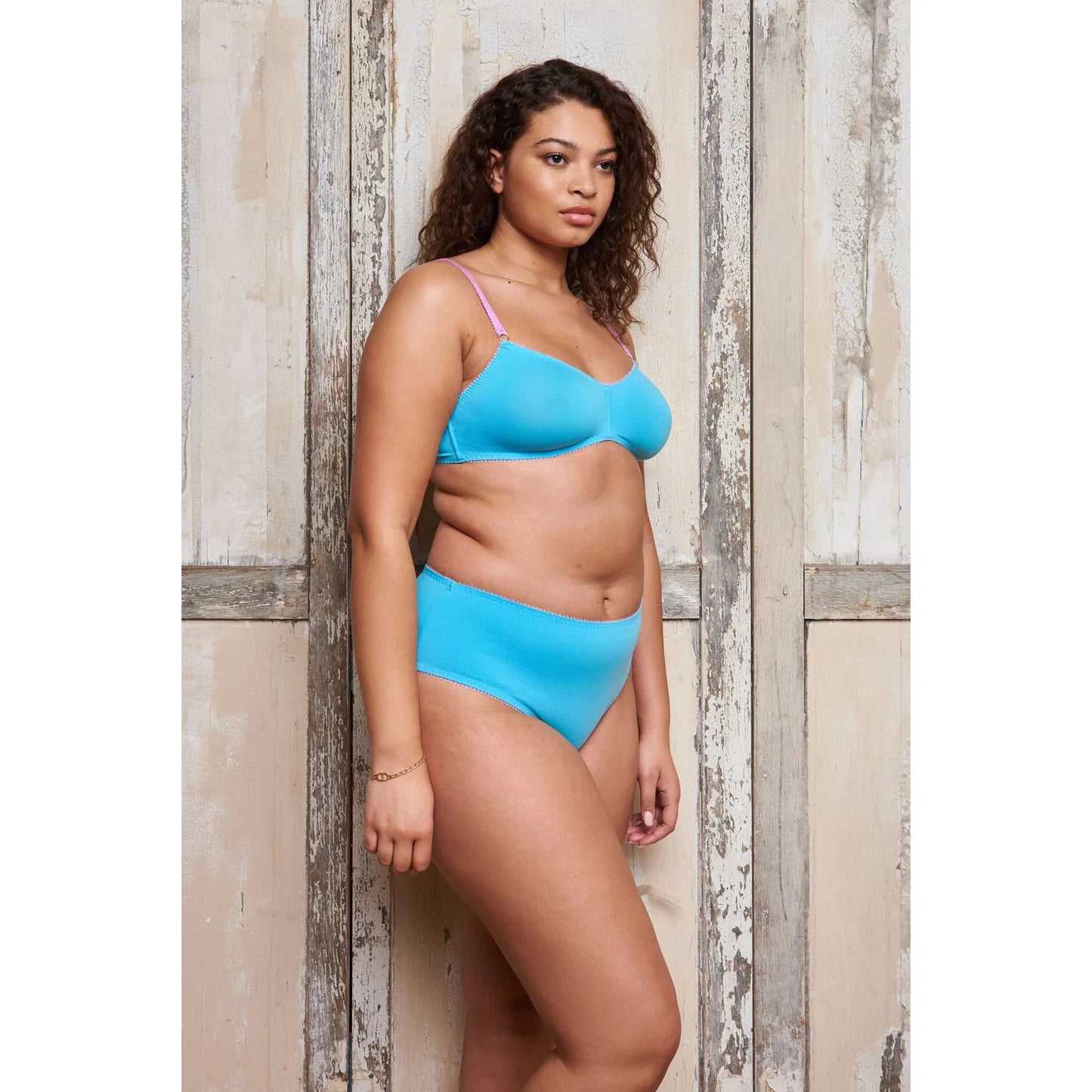Peony Organic Cotton Soft Bra-Dora Larsen-1000 Palms