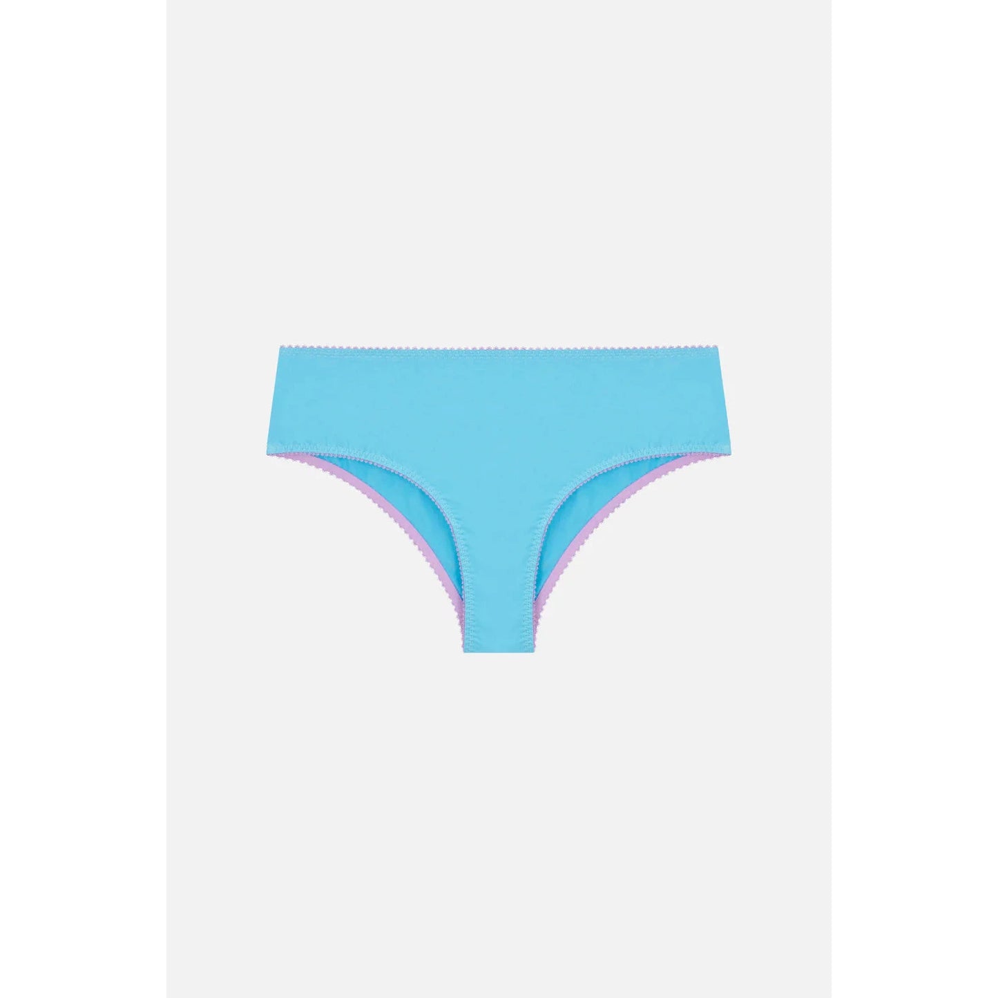 Peony Organic High Waist Knicker-Dora Larsen-1000 Palms