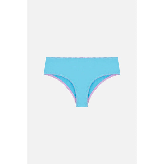 Peony Organic High Waist Knicker-Dora Larsen-1000 Palms
