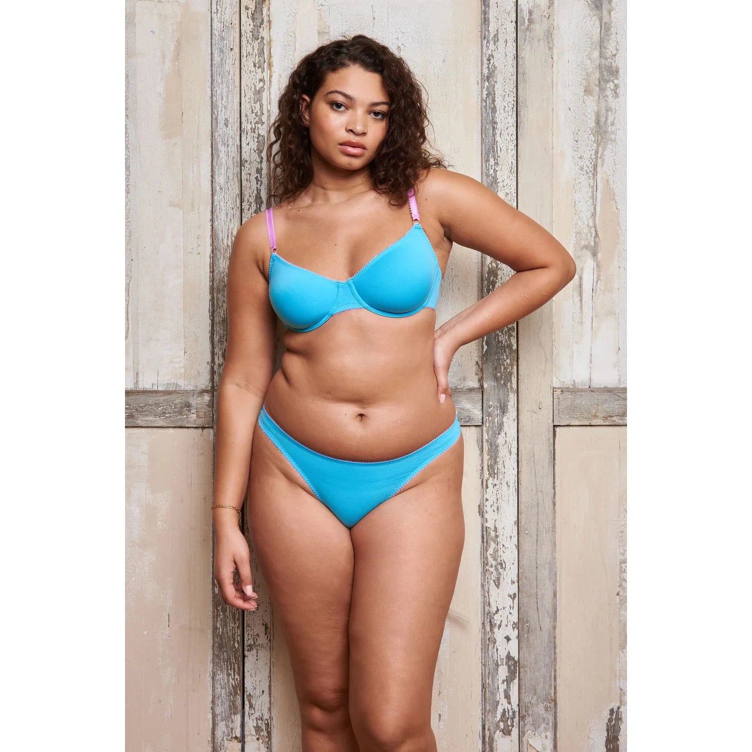 Peony Organic Cotton Thong-Dora Larsen-1000 Palms