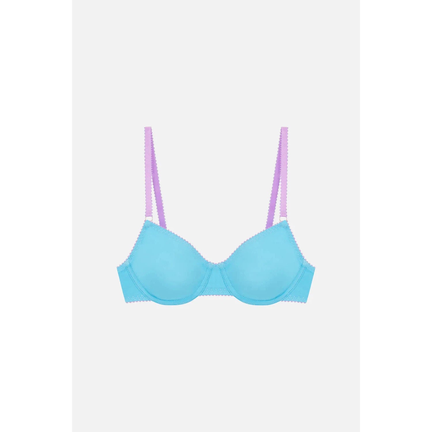 Peony Organic Cotton Underwire Bra-Dora Larsen-1000 Palms
