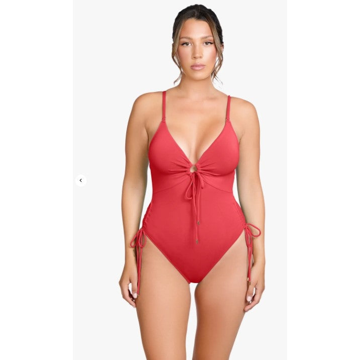 Aubrey Keyhole One Piece-Robin Piccone-1000 Palms