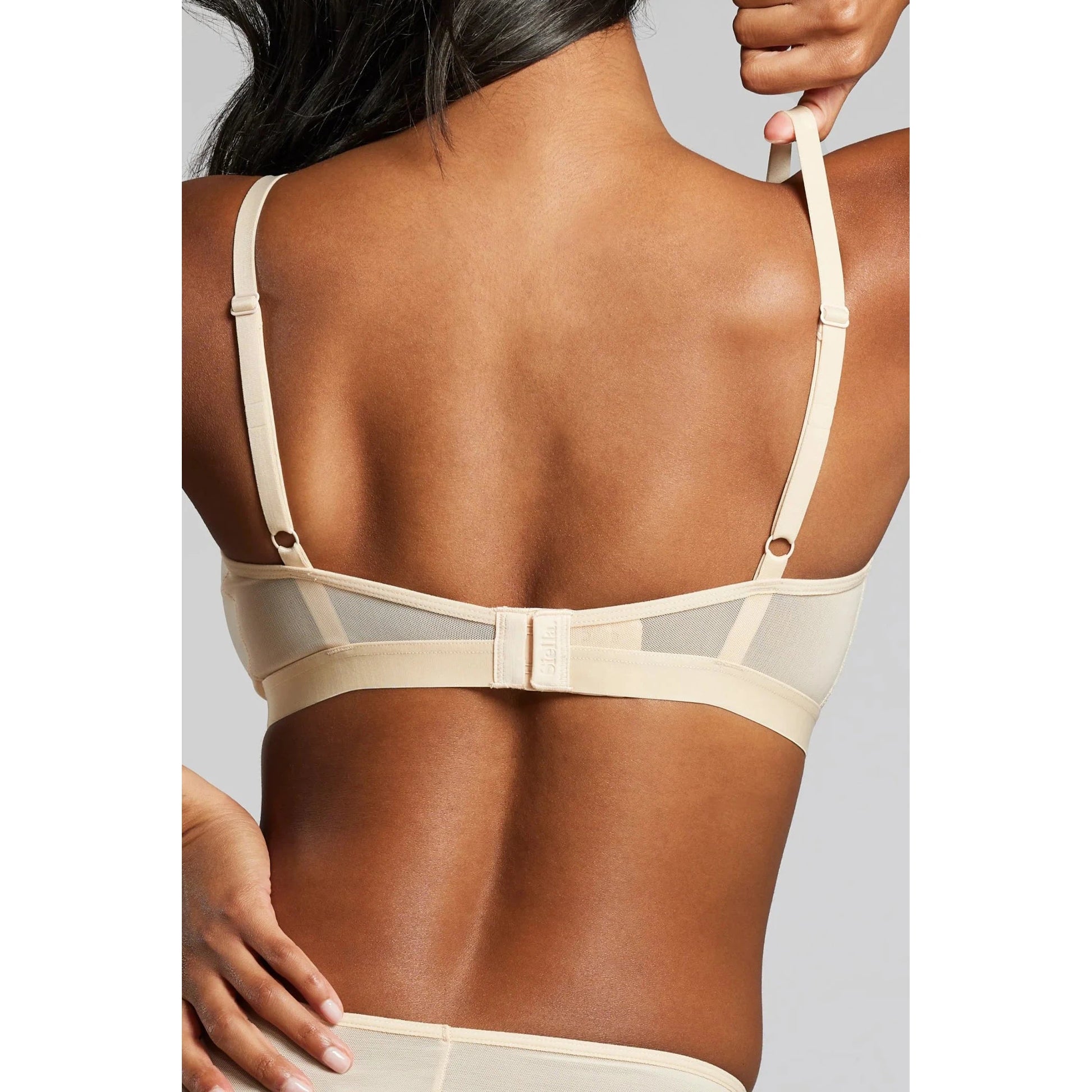 Power Mesh Bra-Siella-1000 Palms