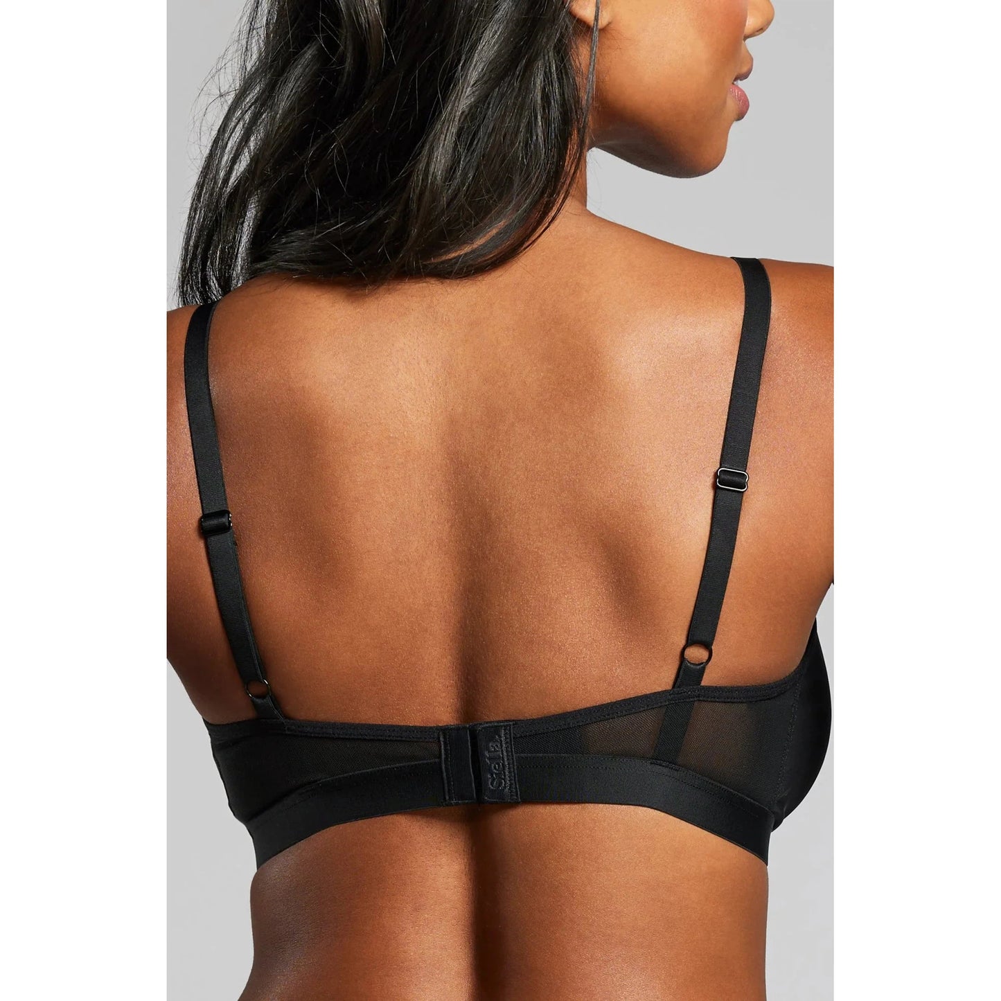 Power Mesh Bra-Siella-1000 Palms