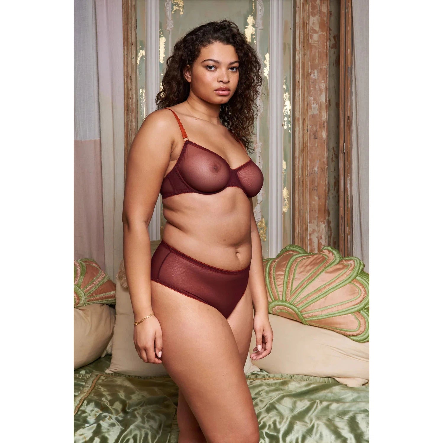Rumi Clean Tulle Underwire Bra-Dora Larsen-1000 Palms