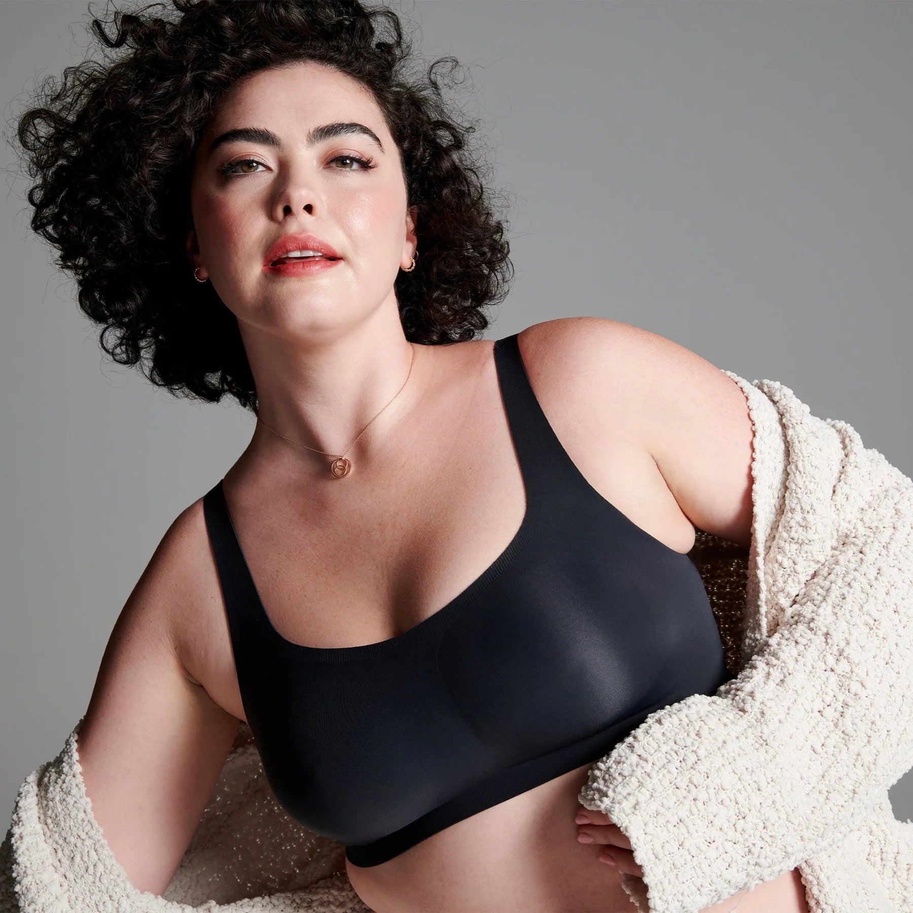 Bobbie Scoop Bra-Evelyn Bobbie-1000 Palms