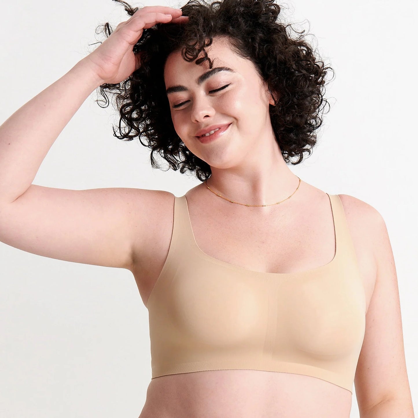 Bobbie Scoop Bra-Evelyn Bobbie-1000 Palms