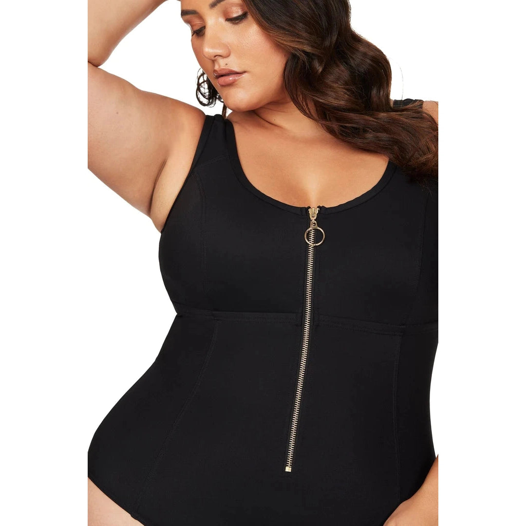 Sculpt Control Zip One Piece-ArteSands-1000 Palms