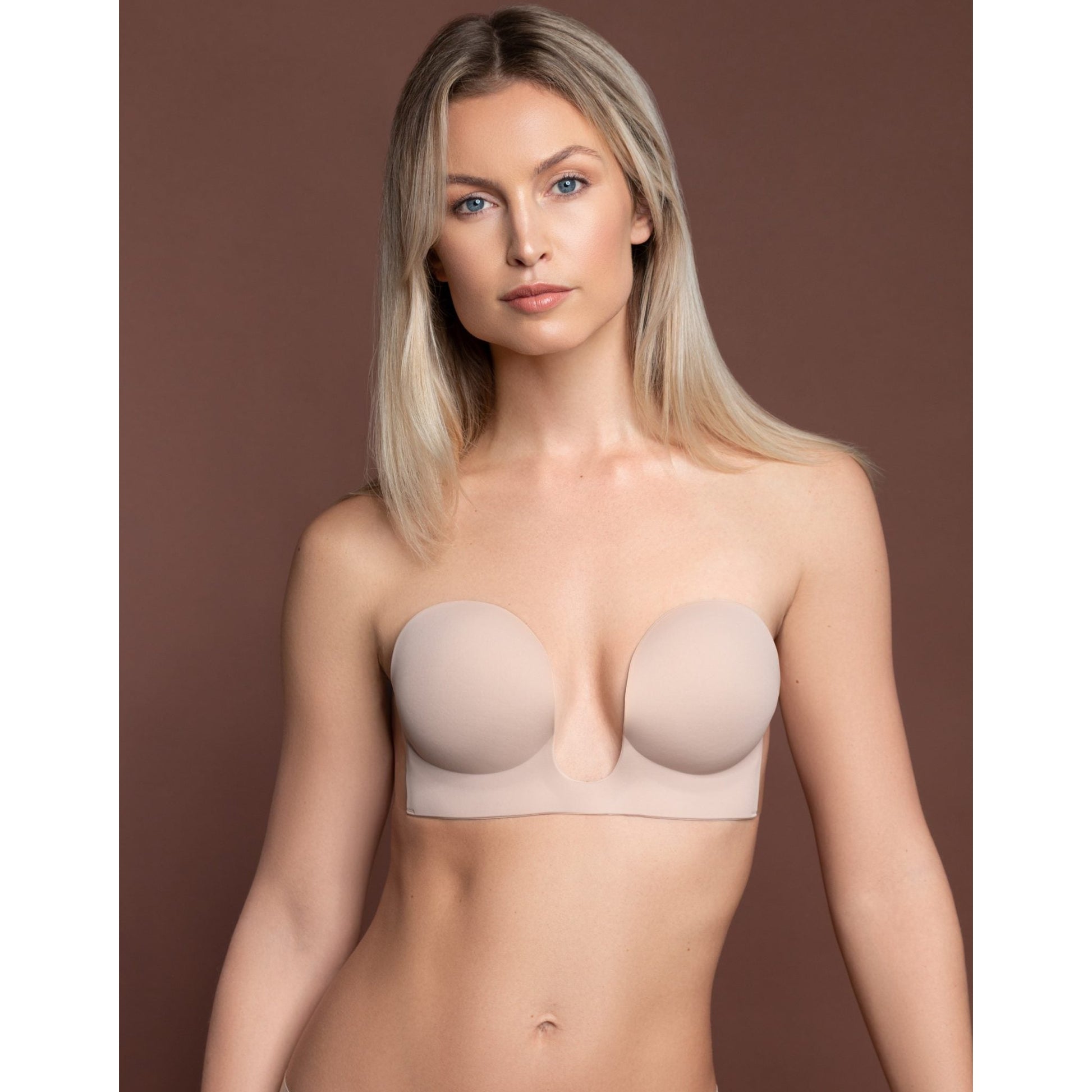 Seamless U-Style Bra-Bye Bra-1000 Palms