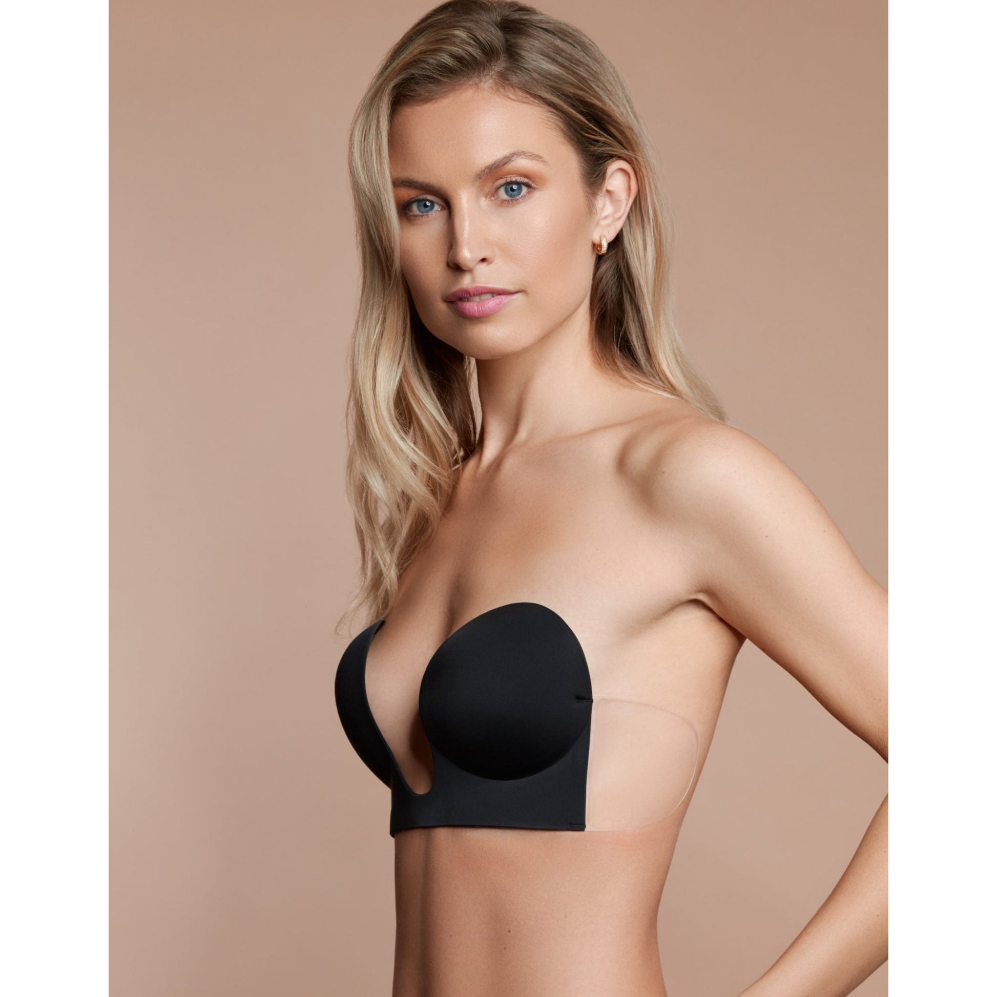 Seamless U-Style Bra-Bye Bra-1000 Palms