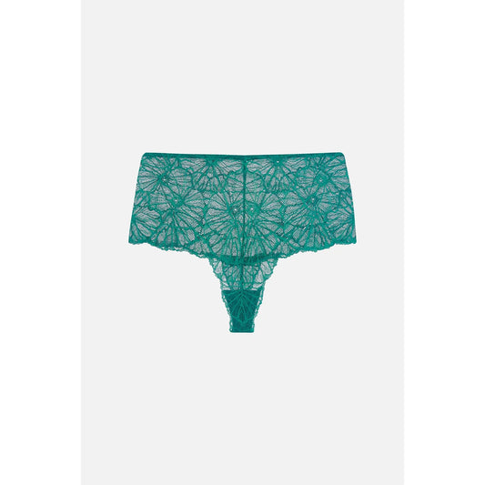 Simone Graphic Lace High Waist Knicker-Dora Larsen-1000 Palms