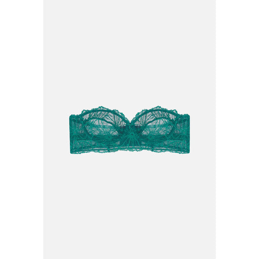 Simone Graphic Lace Strapless Bra-Dora Larsen-1000 Palms