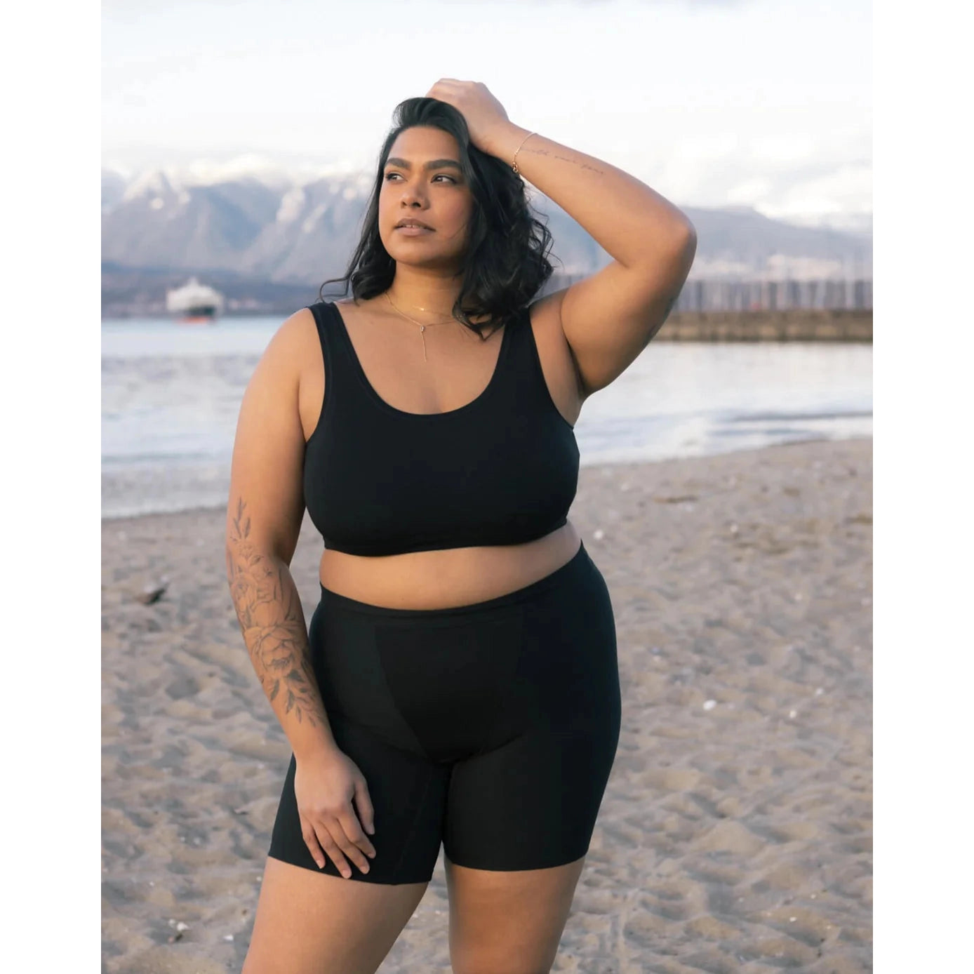 Sporty Bralette-huha-1000 Palms