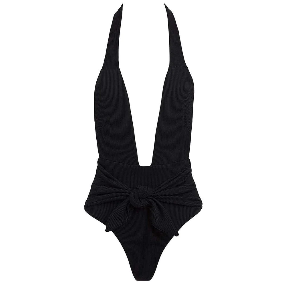 Tropez Tie-Up One Piece-Montce-1000 Palms
