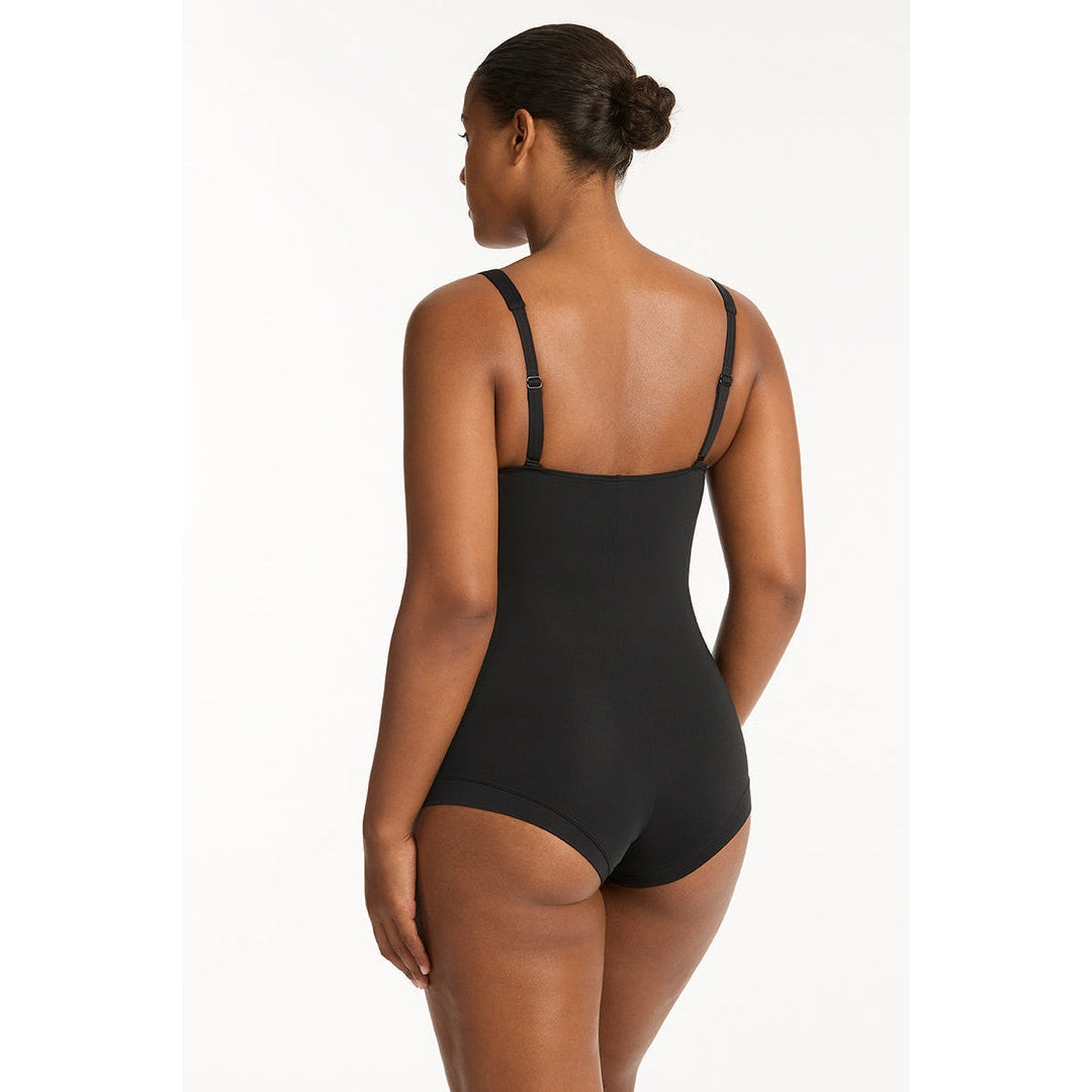 Essentials Twist Front Boy Leg One Piece-Sealevel-1000 Palms