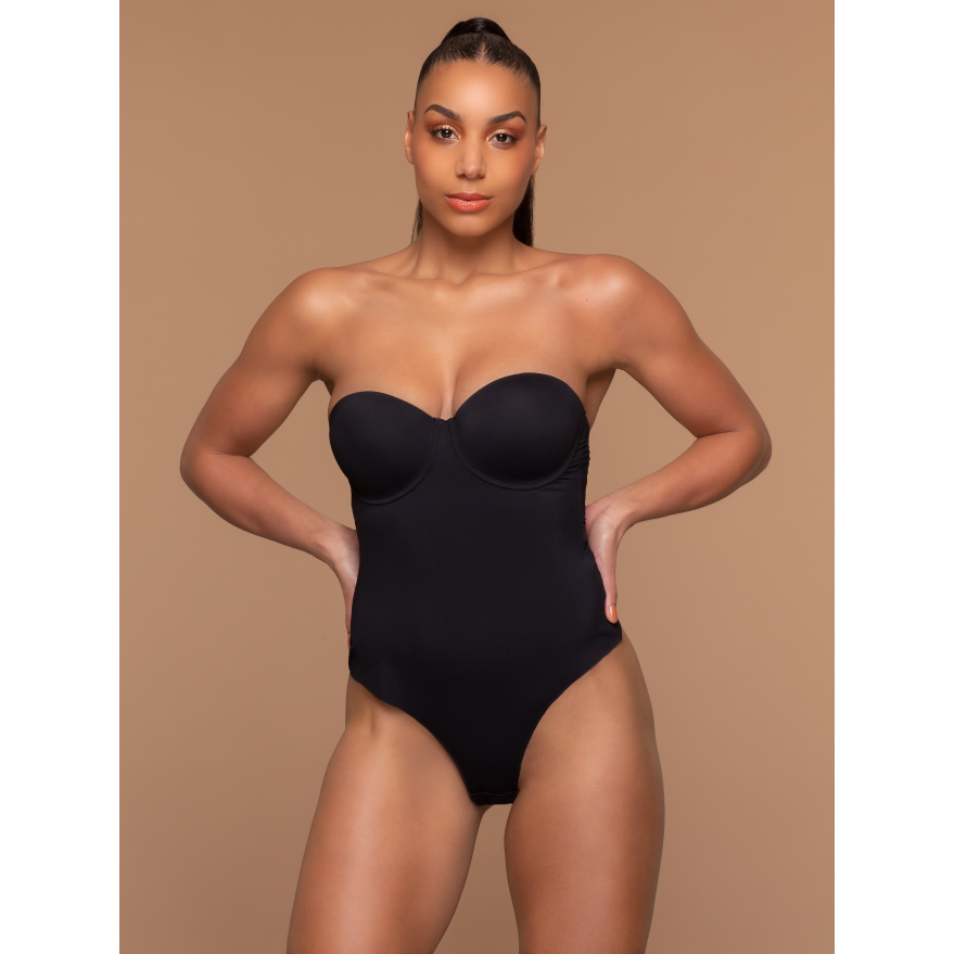 Sculpting Underwire Body Suit-Bye Bra-1000 Palms