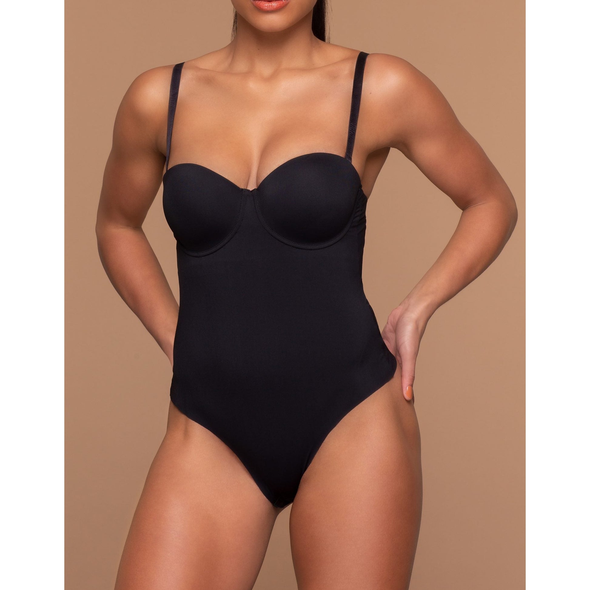 Sculpting Underwire Body Suit-Bye Bra-1000 Palms