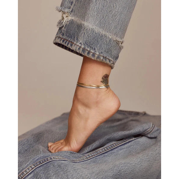 Mercer Anklet-Luv AJ-1000 Palms