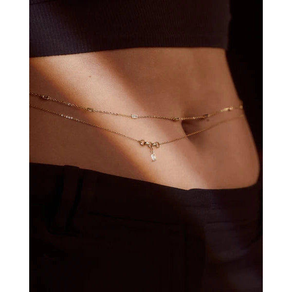 Sunrise on South Beach Belly Chain Set-Luv AJ-1000 Palms