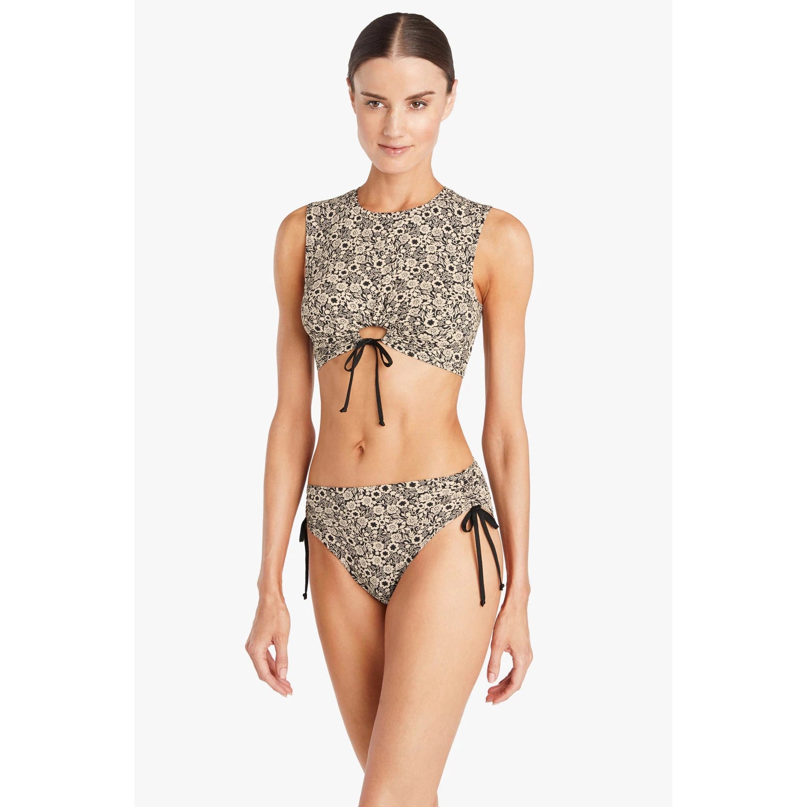 Aubrey High Waist Bottom-Robin Piccone-1000 Palms