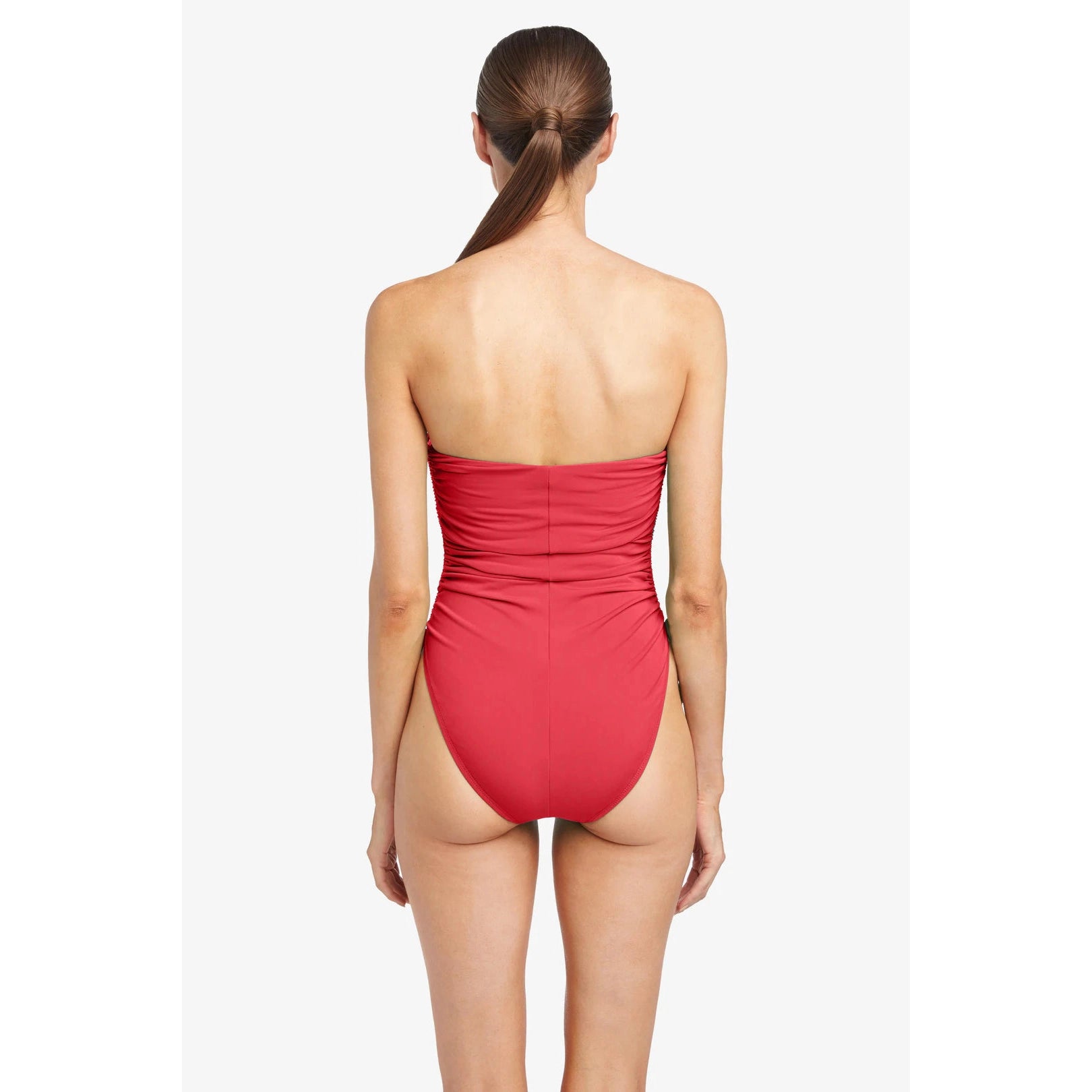 Aubrey Bandeau One Piece-Robin Piccone-1000 Palms