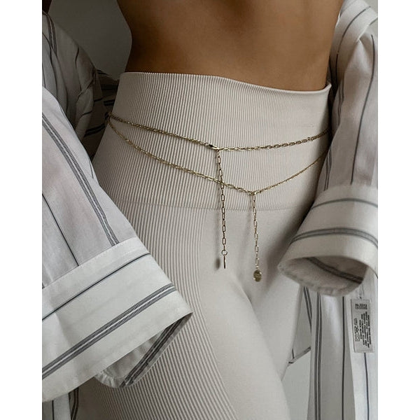 Suganami Belly Chain-Luv AJ-1000 Palms