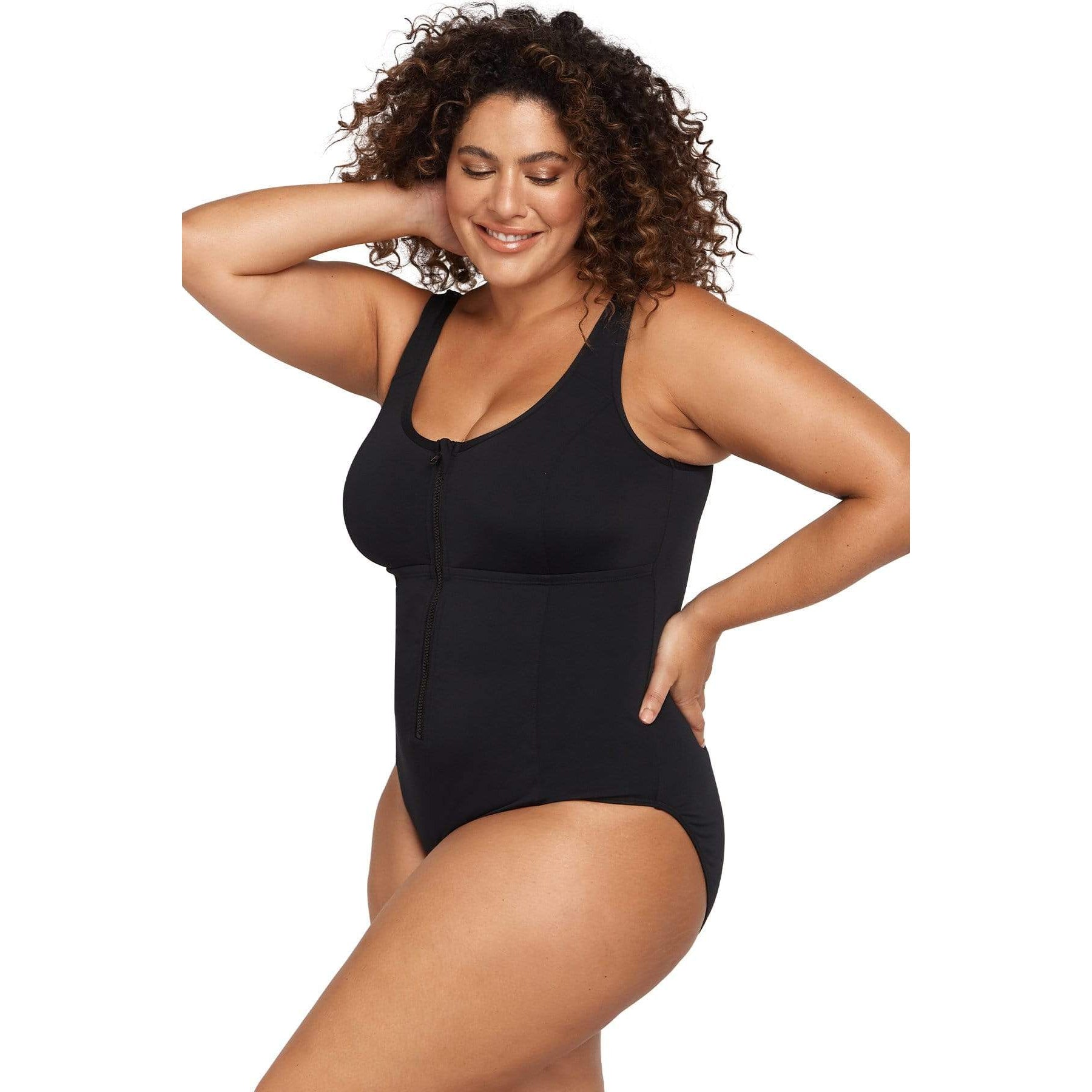 Natare Zip One Piece-ArteSands-1000 Palms