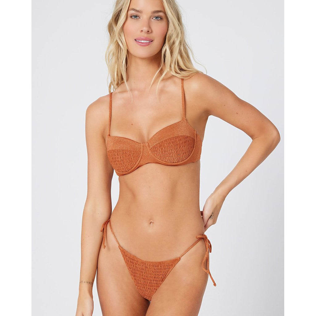 Aubree Bikini Bottom-L*Space-1000 Palms