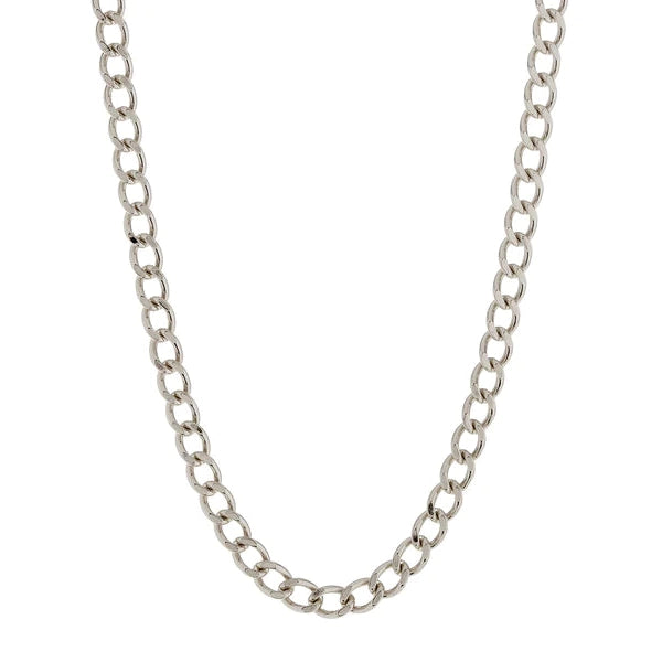 Classique Curb Chain Necklace-Luv AJ-1000 Palms