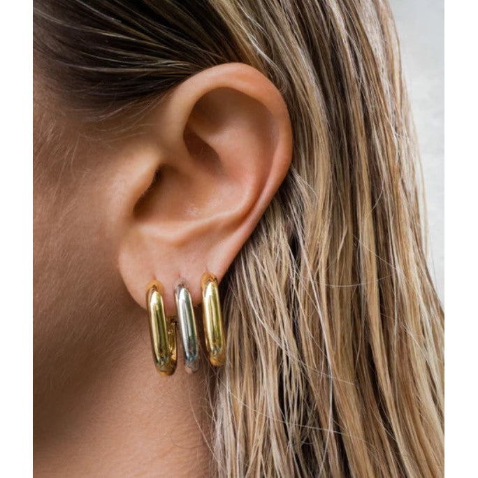 XL Chain Link Hoops-Luv AJ-1000 Palms