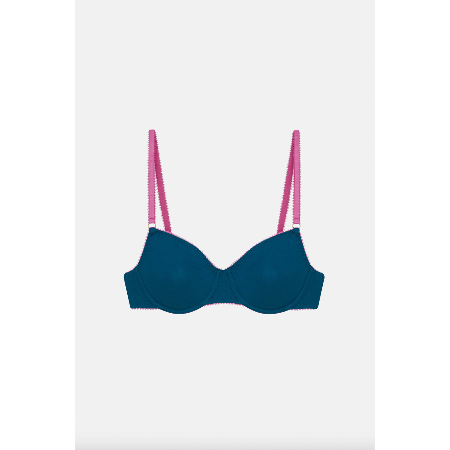 Anneli Organic Cotton Underwire Bra-Dora Larsen-1000 Palms