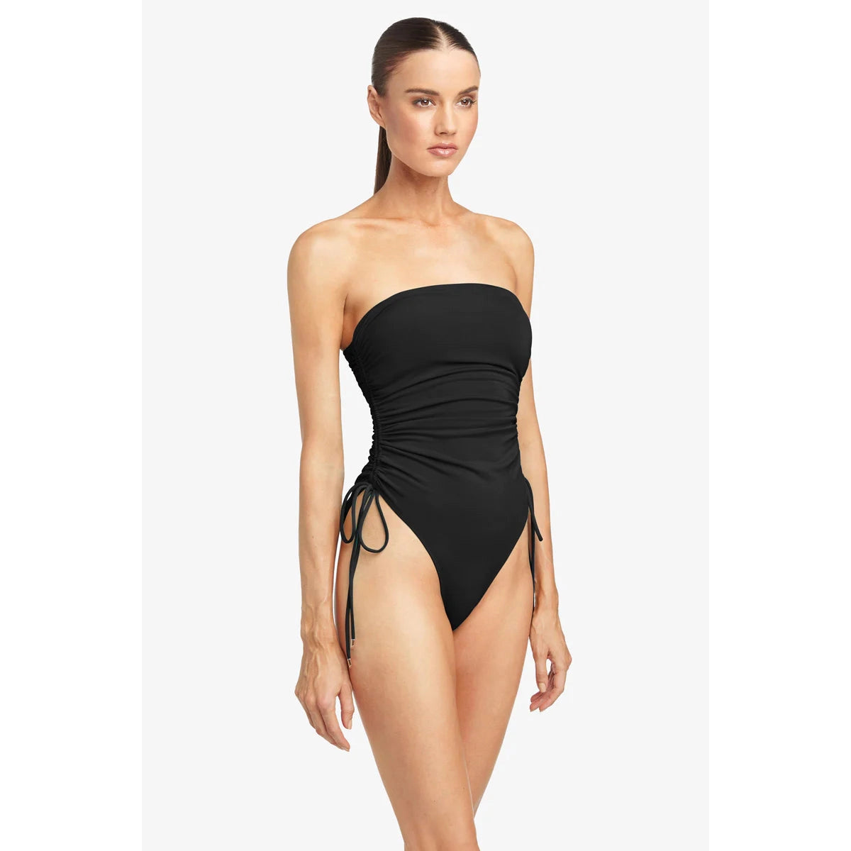 Aubrey Bandeau One Piece-Robin Piccone-1000 Palms