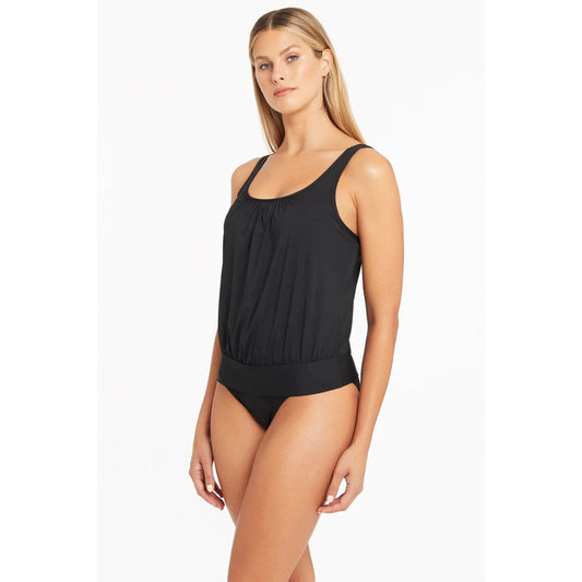 Essentials Blouson Tankini-Sealevel-1000 Palms