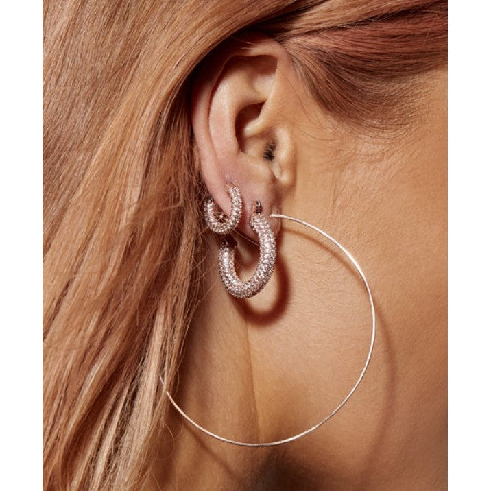 Capri Wire Hoops-Luv AJ-1000 Palms