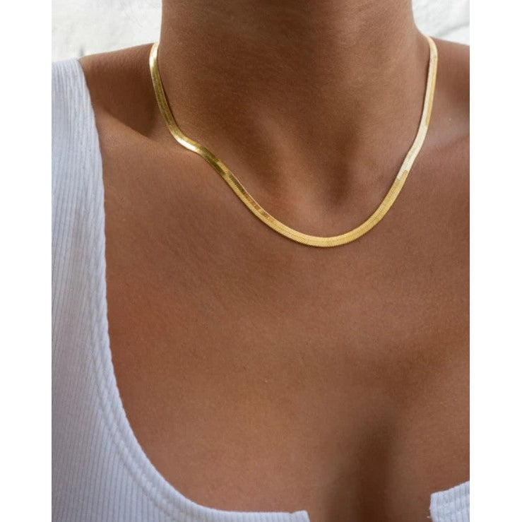 Classique Herringbone Chain-Luv AJ-1000 Palms