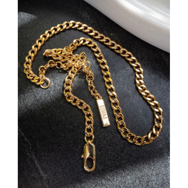 Classique Skinny Curb Chain-Luv AJ-1000 Palms