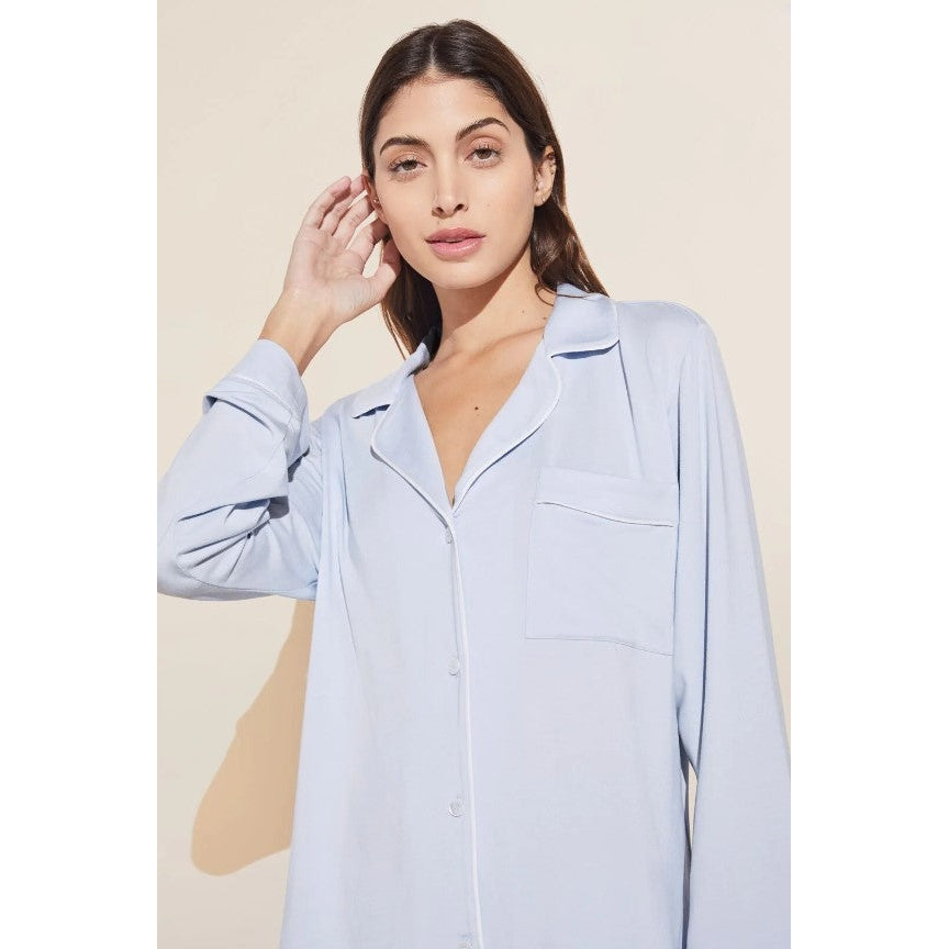 Gisele - The Long PJ Set-eberjey-1000 Palms