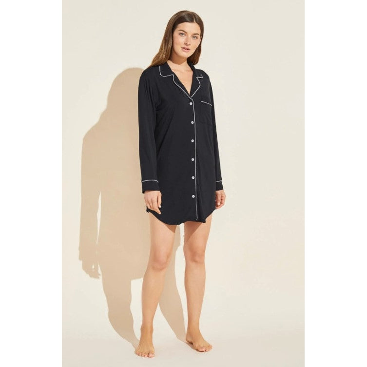 Gisele - The Sleep Shirt-eberjey-1000 Palms