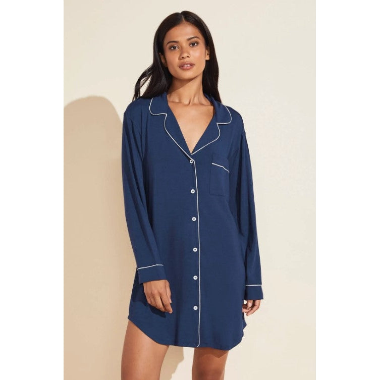 Gisele - The Sleep Shirt-eberjey-1000 Palms