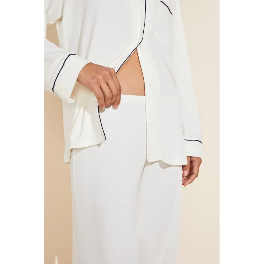 Gisele - The Long PJ Set-eberjey-1000 Palms