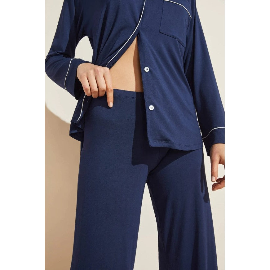 Gisele - The Long PJ Set-eberjey-1000 Palms