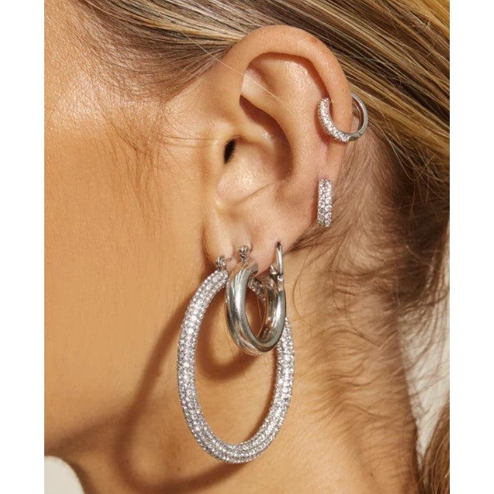 Pave Amalfi Hoops-Luv AJ-1000 Palms